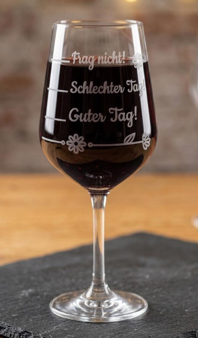 Personalisierte Gläser mit Gravur | Sektglas Jugendweihe, Weinglas Stimmungsbarometer o. Wunschtext-Geschenk | Hochwertiges Kristallglas